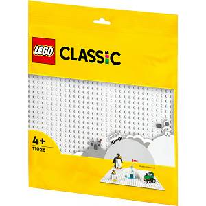LEGO Classic Weiße Bauplatte 11026