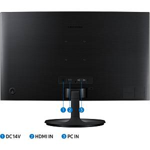 61cm/24 (1920x1080) Samsung S24C360EAU 16:9 4ms HDMI VGA VESA Full HD Black