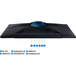 80cm/32 (2560x1440) Samsung ODYSSEY G5 165HZ 1ms 2x HDMI DP HDR10 Black