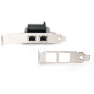 Digitus 2-Port Gigabit Ethernet PCI Express-Karte