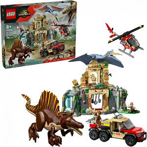 LEGO Jurassic World Spinosaurier & Quetzalcoatlus: Hubschrauber-Einsatz 76976