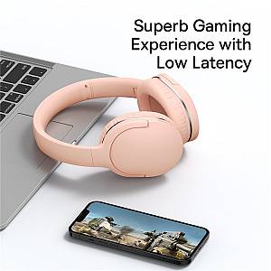 Baseus Encok Wireless Headphone D02 Pro Pink