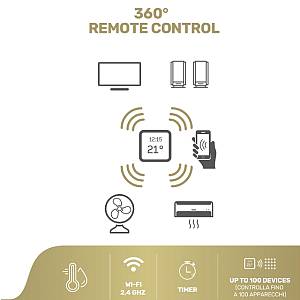GBC HeyWiri+ Universal Smart WiFi IR Remote with Display & Temp