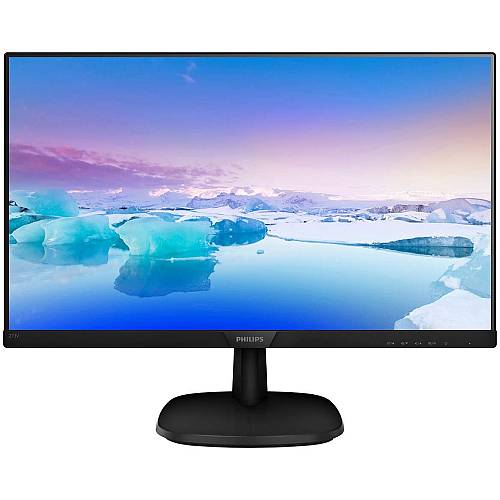 68.6cm/27 (1920x1080) Philips V-line 273V7QJAB 16:9 5ms HDMI VGA DisplayPort VESA Speaker Full HD Black