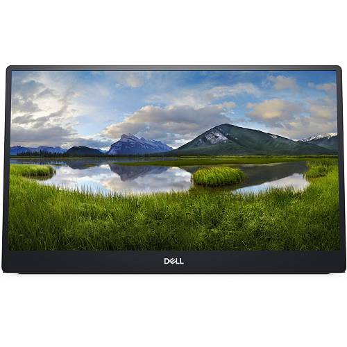 35.6cm/14 (1920x1080) Dell P1424H Portable FHD LED IPS 6ms 2xUSB-C/DP Black