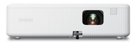 Epson Projector Co-fh02, 3LCD Home Cinema, Fhd 1920x1080, 16:10, 3000 Lumens, Speakers 5W, A/v Mute, Mhl Audio/video Interface, Quick Corner, Android Tv, USB 2.0 Type A, USB 2.0 Type B, Hdmi 1.4, 2YW, White