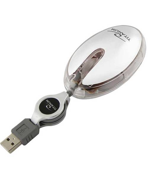 Esperanza Mouse Wired Titanum Elver 3D Optical USB White