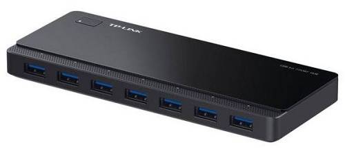 Tp-link Hub 7-port, USB 3.0, Speeds Of Up To 5GBPS, 10 Times Faster Than Standard USB 2.0, Black