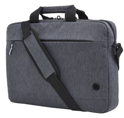 Hp Carry Case Business Prelude Pro Topload 15.6, Stylish, Durable Case, Water Resistant Coating, Grey