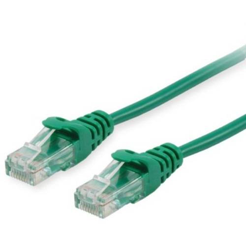 Equip Patchkabel Cat6 U/UTP 2xRJ45 0.15m grün Polybeutel