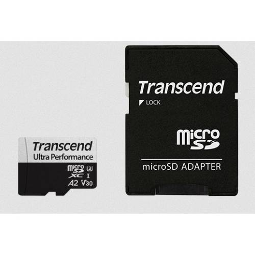 CARD microSD Card 64GB Transcend SDXC USD340S w/adapter