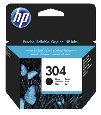 Hp Ink Cartridge Black, Hp 304, For Printers Inkjet All In One 2620, 2630, 2632, 2633, 3762 - 120 Pages