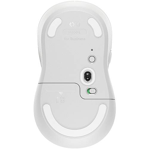 Logitech Signature M650 L for Business Mouse right-handed 5 buttons wireless Bluetooth 2.4 GHz Bolt USB receiver