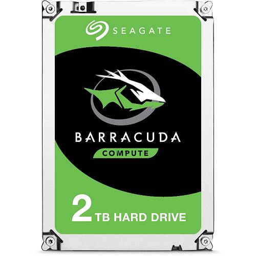 SEAGATE Desktop Barracuda 7200 2TB HDD 7200rpm SATA serial ATA 6Gb/s NCQ 256MB cache 8.9cm 3.5Zoll BLK Retail SinglePack