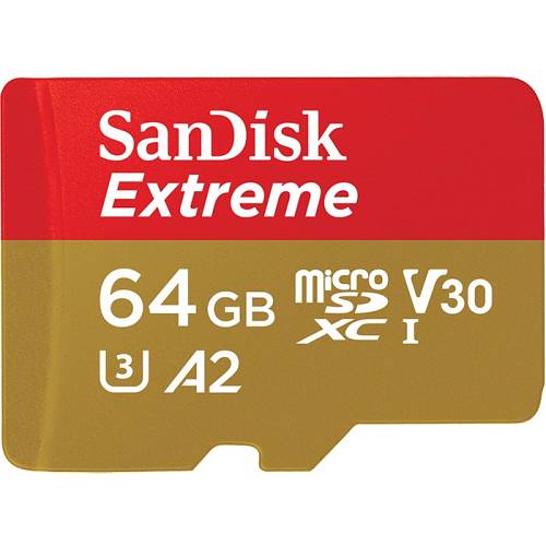 CARD 64GB SanDisk Extreme microSDXC 170MB/s + Adapter