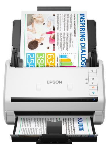 Epson Scanner Workforce Ds-770ii, Sheetfed, A4 With Stitching Function, Single-pass Duplex, 45PPM, USB 3.0, 100 Pages Adf, 5000 Pages Daily Workload,  Document Capture Pro 2.0, Epson Scan 2, Presto! Bizcard