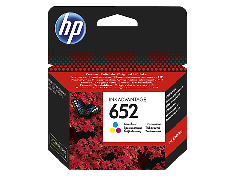 Hp Ink Cartridge Color, Hp 652, For Printers 3790, 4535, 4675, 1115, 2135, 3635, 3775, 3788, 3789, 3835, 5075, 5275 - 200 Pages
