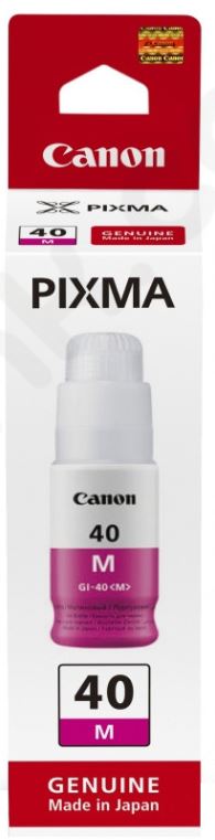 Canon Ink Gi-40 Magenta Ink Bottle For G7040 G6040 G5040