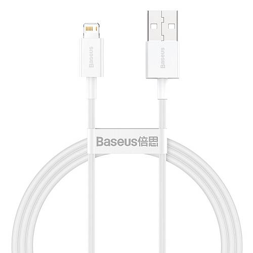 Baseus CALYS-A02 Superior Series Lightning  2.4A 1.0m White