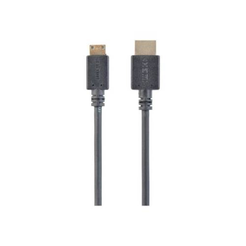 gembird High speed mini HDMI Kabel mit Netzwerkfunktion 1,8m
