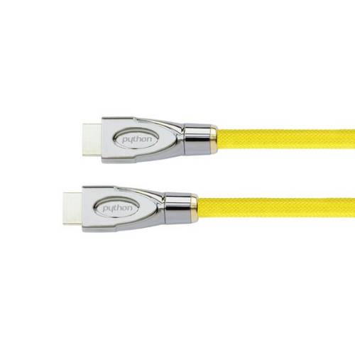 Python HDMI« 2.0 Kabel 4K2K Nylongeflecht gelb 3m