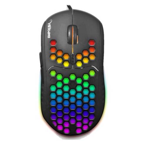 INCA Gaming Maus IMG-346    6400 DPI, RGB, 6 Tasten, USB, SW retail