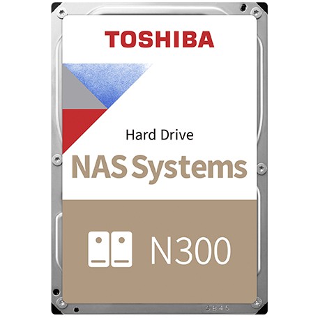 Toshiba 8.9cm (3.5) 6TB SATA3 NAS N300 7200RPM intern bulk