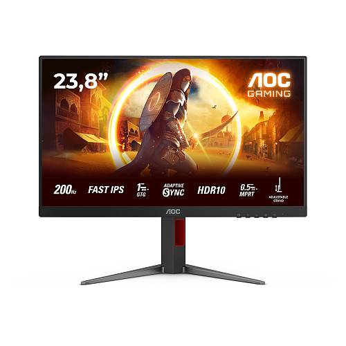 AOC 60.5cm (23.8) 24G4HA 16:09 2xHDMI+DP black/red