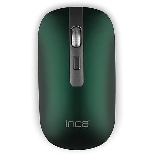 INCA Maus IWM-531RY 1600 DPI.Wireless & BT. Akku. Grün retail