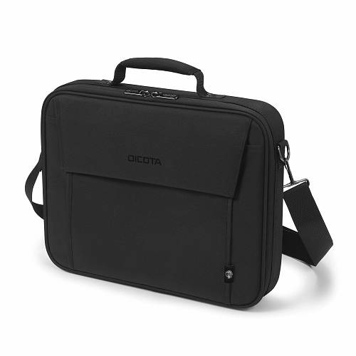 Dicota Laptop Tasche Eco Multi BASE bis 35.8cm 14.1 Schwarz