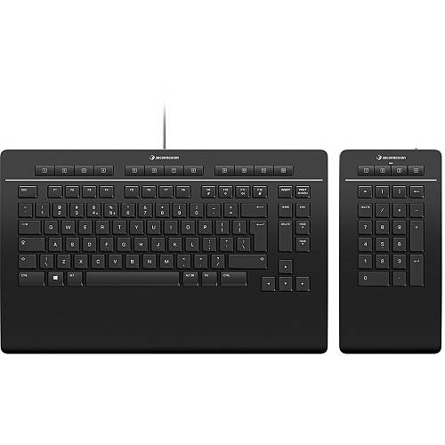 3DCONNEXION Keyboard Pro with Numpad Francais AZERTY