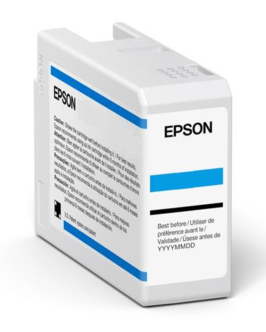 Epson Ink Cartridge Singlepack Ultrachrome Pro 10 Ink Cyan T47a2 (50ML), Sc-p900