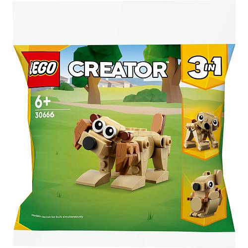 LEGO 30666 Creator 3-in-1 Geschenkset mit Tieren (Polybag)