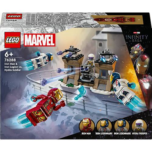 LEGO 76288 Marvel Super Heroes Iron Man & Iron Legion vs. HYDRA-Soldat