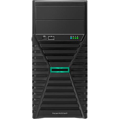 Server HPE ProLiant ML30 Gen11 Tower Xeon E-2436 6-Core 2.9GHz 1x32GB-U 8xSFF Hot Plug 2x480GB SSD MR216i-p 2x800W Server