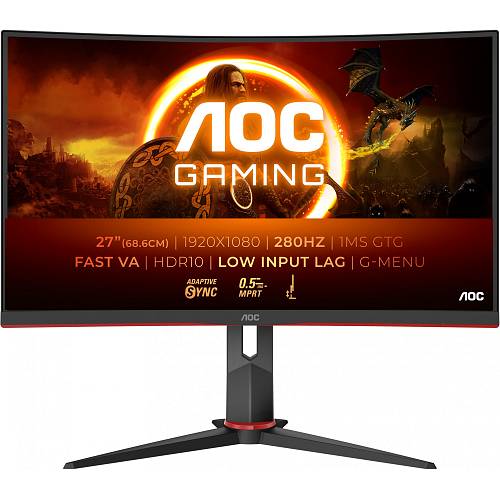 AOC G2 C27G2Z3/BK Full HD Curved Gaming Display 68.6 cm (27)