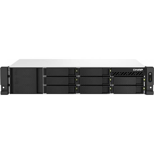QNAP TS-873AeU-4G 8-Bay AMD Ryzen V1000 V1500B 4C/8T 2.2GHz 8xSATA 6Gbps 2xM.2 2280 PCIe Gen3