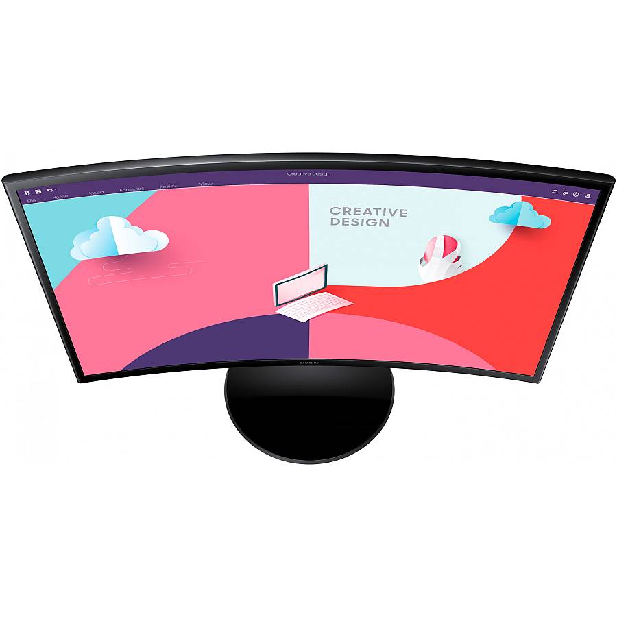 61cm/24 (1920x1080) Samsung S24C360EAU 16:9 4ms HDMI VGA VESA Full HD Black