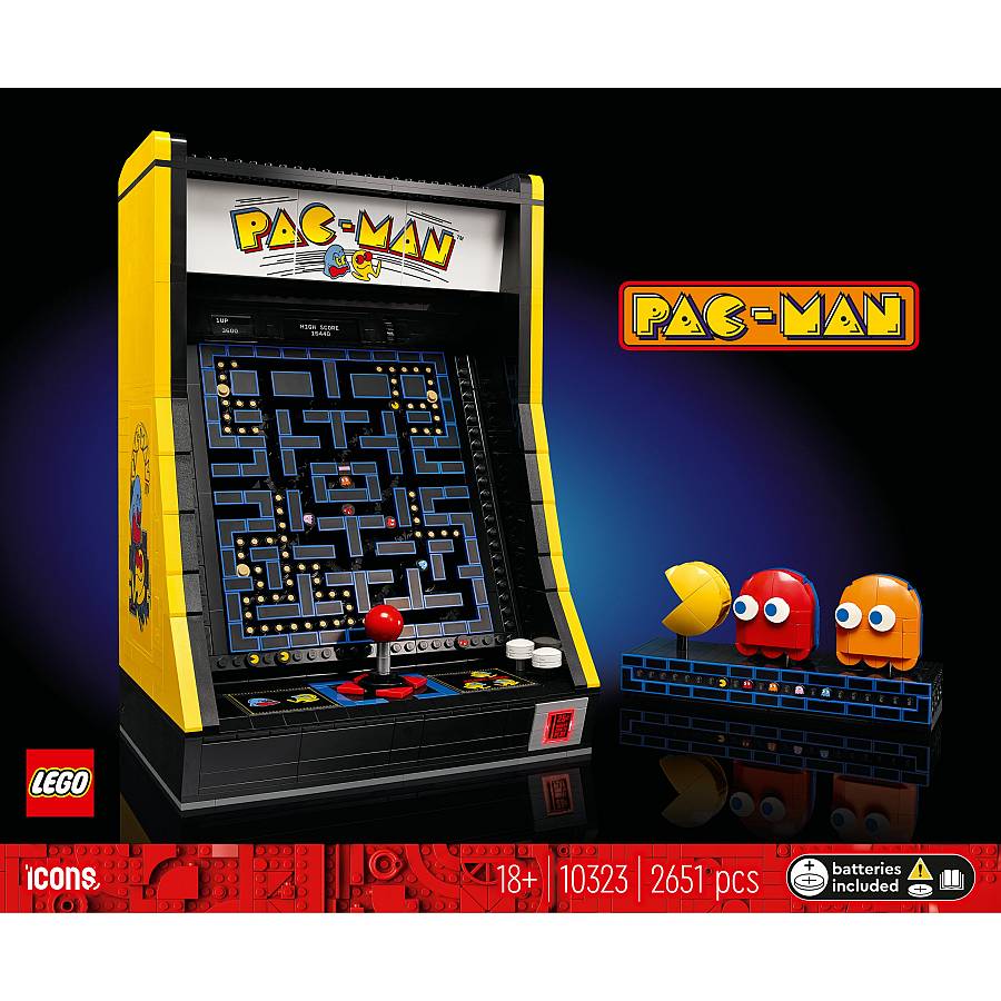 LEGO Icons PAC-MAN Spielautomat 10323