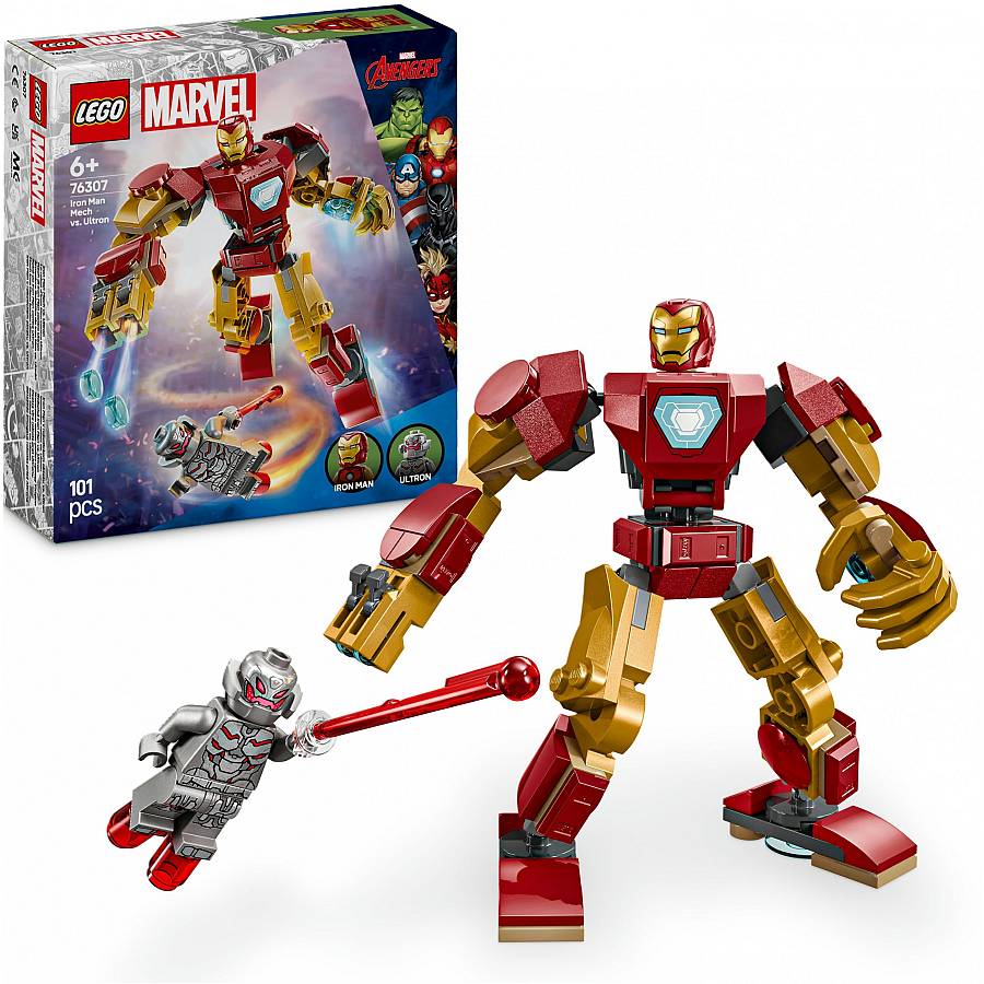LEGO 76307 Marvel Super Heroes Iron Man Mech vs. Ultron