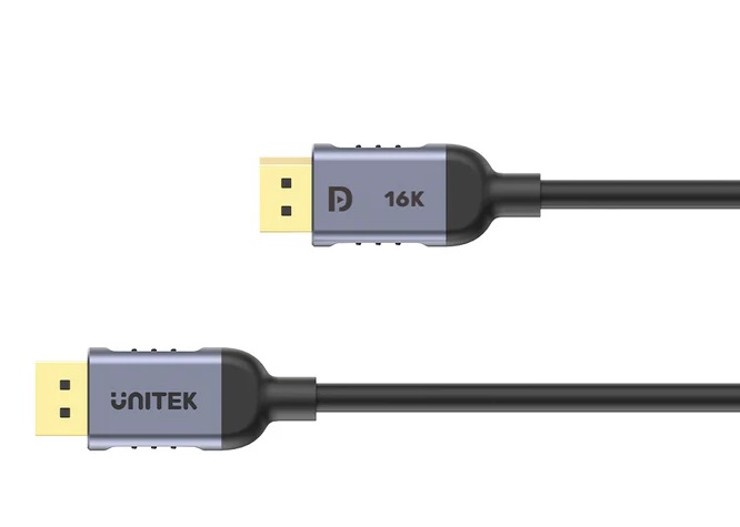 Unitek DisplayPort 2.1 Cable 8K 120Hz 1.5m C1626GY-1.5M