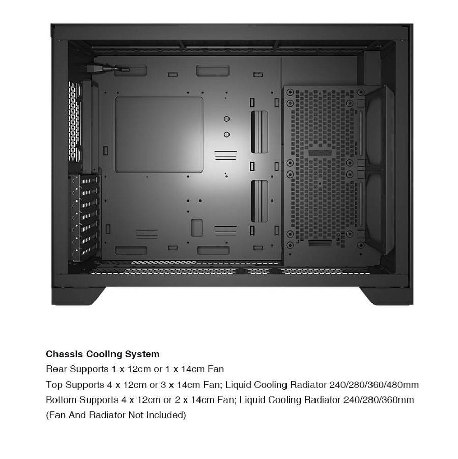 Armaggeddon TESSARAXX APEX 13 AIR Gaming CaseWhite